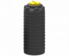 Емкость пластиковая цилиндрическая вертикальная на   750 литров (черный) KSC 40-215