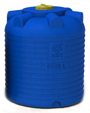Емкость пластиковая цилиндрическая вертикальная на  5000 литров KSC 40-206