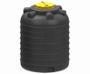 Емкость пластиковая цилиндрическая вертикальная на  1000 литров (черный) KSC 40-202