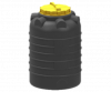 Емкость пластиковая цилиндрическая вертикальная  на   300 литров (черный) KSC 40-224