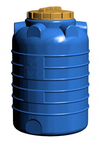 Емкость пластиковая цилиндрическая вертикальная  на   300 литров KSC 40-224