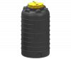 Емкость пластиковая цилиндрическая вертикальная на   500 литров (черный) d=760mm, h=1430mm (шт)