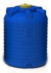 Емкость пластиковая цилиндрическая вертикальная на  3000 литров  KSC 40-205