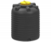 Емкость пластиковая цилиндрическая вертикальная на  3000 литров (черный) KSC 40-205